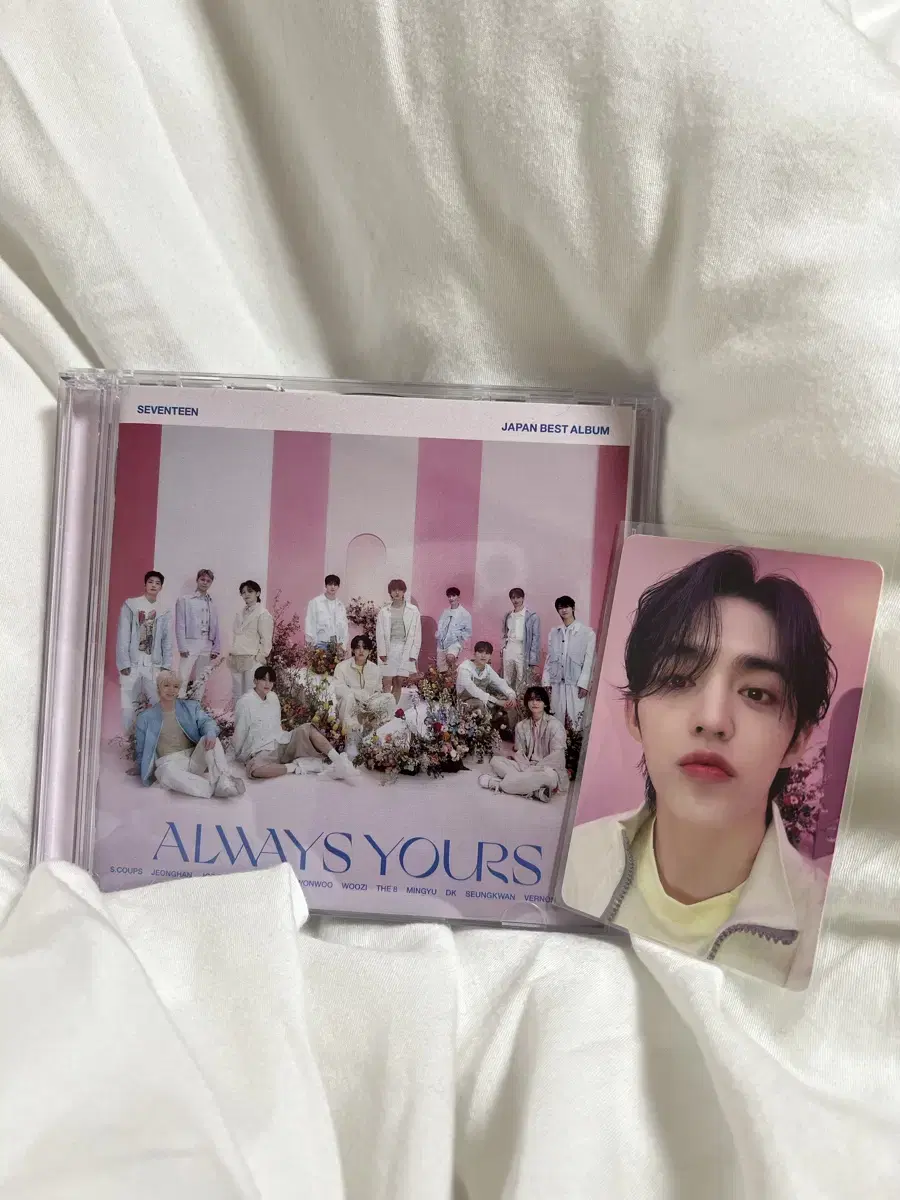 세븐틴 always yours 개봉앨범& 에스쿱스 포카